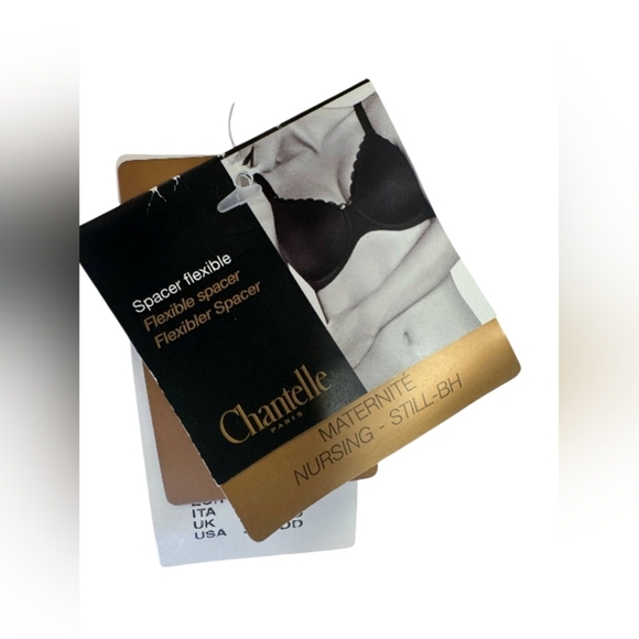 Chantelle NWT Maternity Nursing Bra Nude Size 32E - Picture 5 of 7